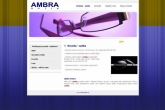 /www.ambraoptik.cz - měnící se záhlaví designu